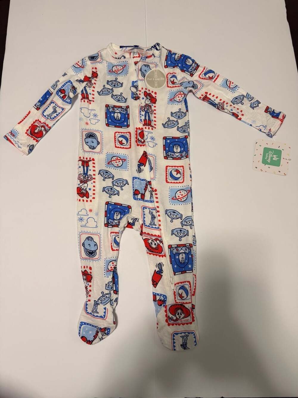 Disney Baby Toy Story Bamboo Zippy size 3-6 months